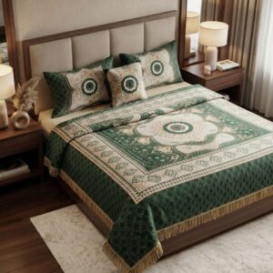 Jacquard Bedsheet 4pcs