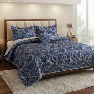Luxury 5-Piece Quilted Bedspread Set